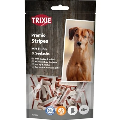 Image de Trixie Premio Stripes Friandise pour Chien Poulet/Colin 75 g