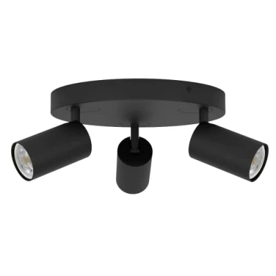 Image de EGLO connect Telimbela Z spot plafond x3, noir