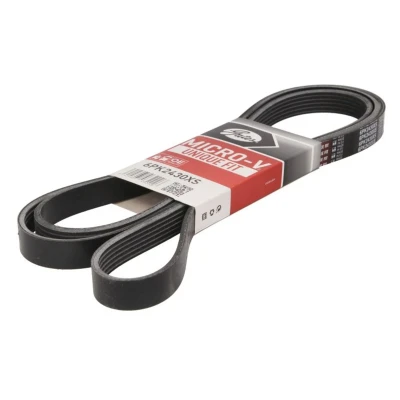 Image de GATES 6PK2430XS Courroie Poly V 2430 6 Polyester, EPDM (éthylène propylène diène caoutchouc) RoadMax Value Line VOLVO: XC60 I, V60 S60 II