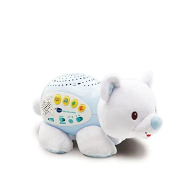 Image de VTech Ourson Dodo Nuit Étoilée, Veilleuse Bébé Musicale, Projection Lumineuse au Plafond, Musique Douce, Berceuses, Histoires et Sons de la Nature, Cadeau Naissance Contenu en Français