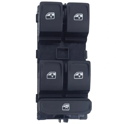 Image de Platine de Lève Vitre Avant Gauche Côté Conducteur compatible avec ARONA ATECA IBIZA V LEON KAMIQ KODIAQ SCALA SUPERB III GOLF VII VIII POLO VI 5G0959857B 5G0959857F 5G0959857D