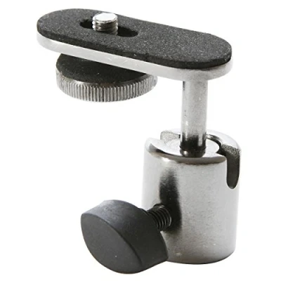 Image de Onstagestands CM01 Adaptateur avec support micro pour Camera/Vidéo Réglable à 360 Noir
