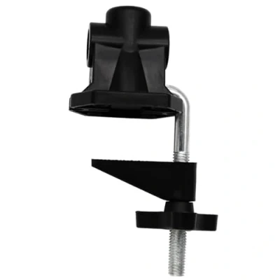 Image de pince de bureau rechange universelle réglable pour bras microphone, support lampe table, d&#039;éclairage avec