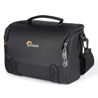 Image de Lowepro Adventura SH 160 III, Camera Shoulder Bag with Adjustable/Removable Strap, for Mirrorless Camera, Compatible Sony Alpha 7 Series, Black