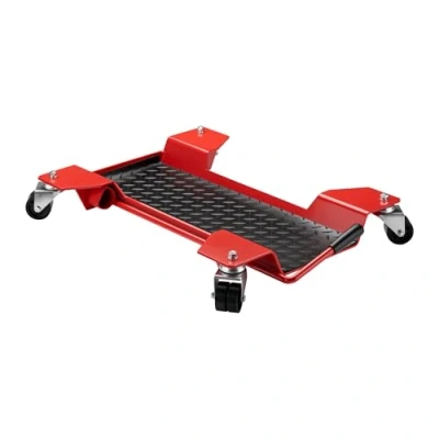 Image de WilTec Chariot Roulant Range Moto Aide à manœuvre et stationnement Support Rail 60x42x7,5 cm Jusqu’à 250kg