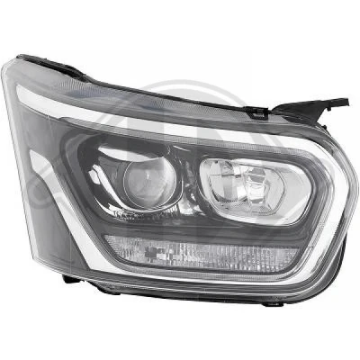 Image de DIEDERICHS 1457184 Phares droit D5S, H11 Xénon avec feu de circulation diurne (LED) commande pour correcteur site projecteur