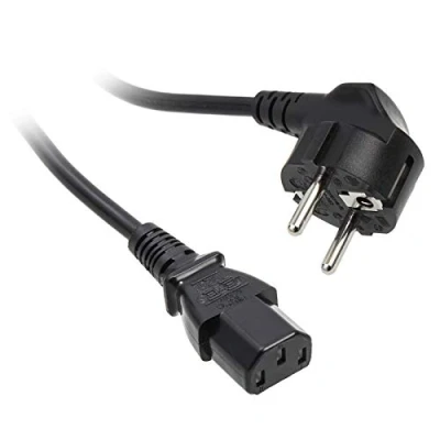 Image de Kolink KKTP01V2 câble électrique Noir 1,8 m CEE7/7 Coupleur C13 Neuf