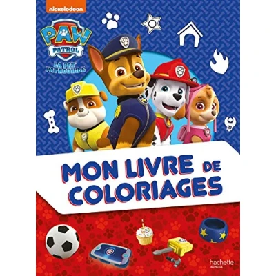 Image de Pat&#039; Patrouille Mon livre de coloriages (Jeunesse)