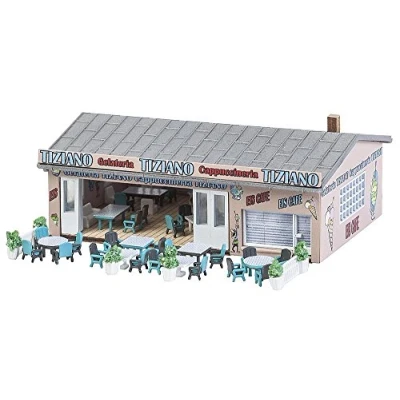 Image de FALLER 232327 Tiziano Ice Cream Parlor N Scale Building Kit Cafe, F232327, Non renseigné, S