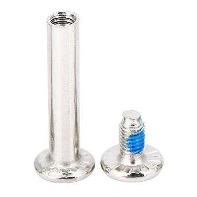 Image de Wosune vis de Patinage en Ligne Fer, 10 pièces Patin à Roues alignées, raccords Patins Axes Roue matériel 4 mm diamètre Douille hexagonale(Inner Length 31mm)