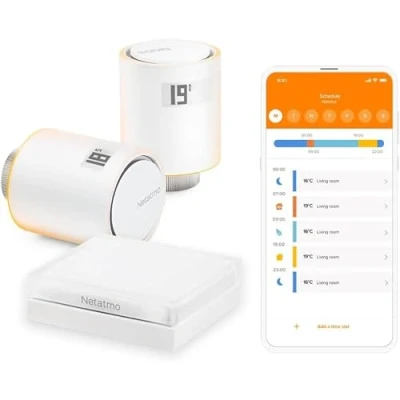 Image de Set tête thermostatique sans fil Netatmo NVP01 DE