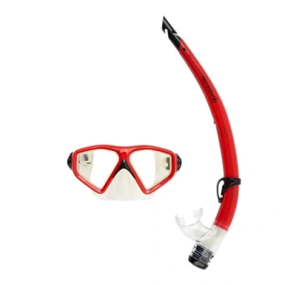 Image de Aqua Lung Mixte Saturn Combo Mask &amp; Snorkel, Rouge, Red EU