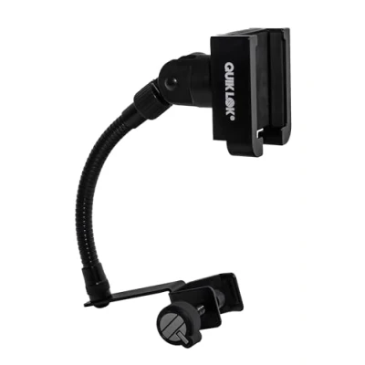 Image de QUIK LOK SMS/001 Support pour smartphone, adapté perche microphone, poids 600 g, couleur noire
