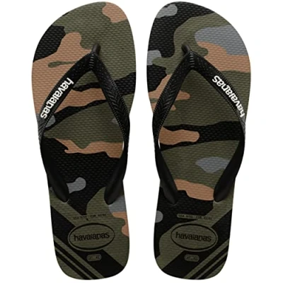 Image de Havaianas Top Camu, Tongues, Vert 25/26 EU
