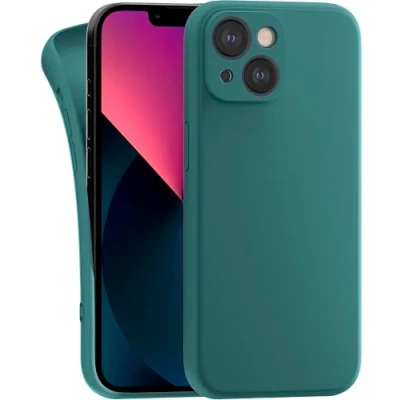Image de MyGadget Coque Compatible avec Apple iPhone 13 Case TPU Souple &amp; Soft Cover Protection Extra Fine Légère Étui Coloré Anti Choc et Rayures Olive Vert