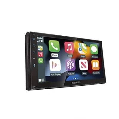 Image de Road Angel RA X721DAB Autoradio stéréo, avec Apple Car Play, Android Auto, écran Tactile captif de 7&quot;, Bluetooth, Spotify, Dab+ &amp; WAZE, Sat Nav, Noir