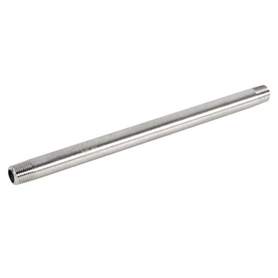 Image de Raccord Mâle x en Acier Inoxydable SS304 BSP 200mm 1/4&quot; 1/2&quot; 3/4&quot; 1&quot;(DN8 x200mm=1/4)
