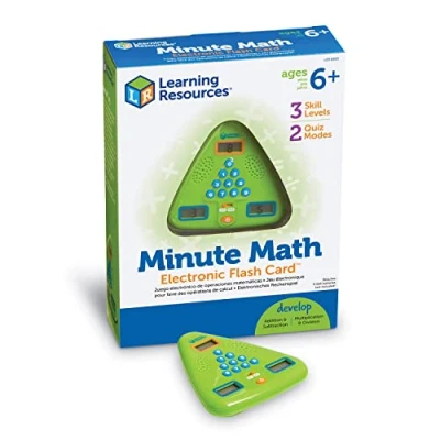 Image de Learning Resources Carte Flash électronique Minute de maths