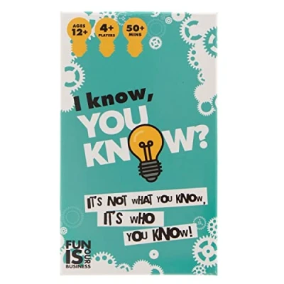 Image de Boxer Gifts I Know You Fast Paced Group Trivia Game Très amusant pour les fêtes