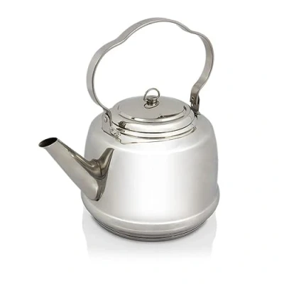 Image de Petromax Théière pour différents types de cuisinières et feux ouverts Fond multicouche une eau bouillante rapide Acier inoxydable 1,5 l