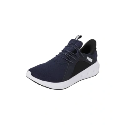 Image de PUMA Mixte Softride Carson Sliptech Road Running Shoe, Navy Black White, 37 EU