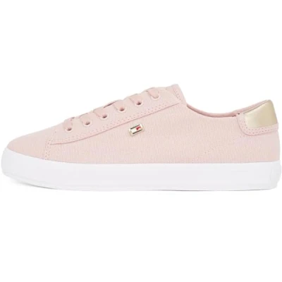 Image de Tommy Hilfiger VULC LACE UP Sneaker Baskets basses, Femme, Taille: 40, Pink Textile
