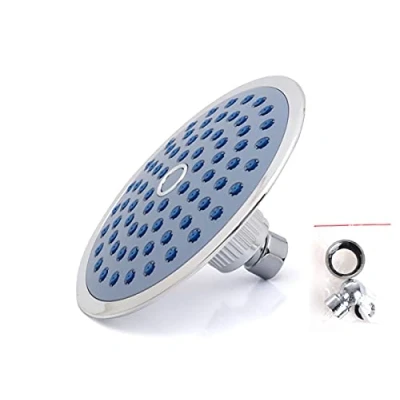 Image de Pommeau de douche à pluie ronde,Tête ronde haute pression chromée (petit diamètre 150mm)