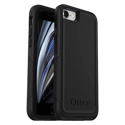 Image de OtterBox Coque pour iPhone SE 3e/2e génération, 8/7 (Non Commercial/expédié dans Un Sac en Plastique) Non Plastique Noir, Fin et résistant, adapté aux