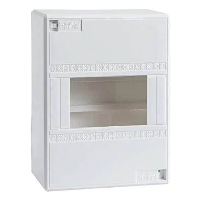 Image de Schneider Electric 13396 Mini Coffret Opale, de répartition en saillie IP 30 6 modules Blanc
