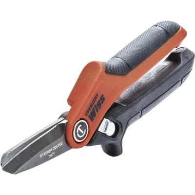 Image de Wiss CW7T Cisailles Universelles En Titane 191 Mm / 7 1 2 Pouces Avec Conception Ergonomique Pour Une Utilisation Facile, Multicolore
