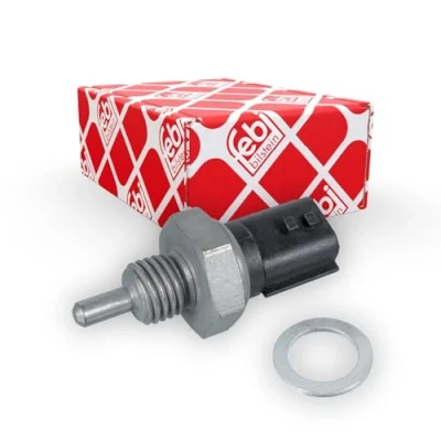 Image de FEBI BILSTEIN 107685 Sonde De Température Liquide Refroidissement noir avec bague d&#039;étanchéité RENAULT: CLIO 2, MEGANE 3 Coupe, Espace 5