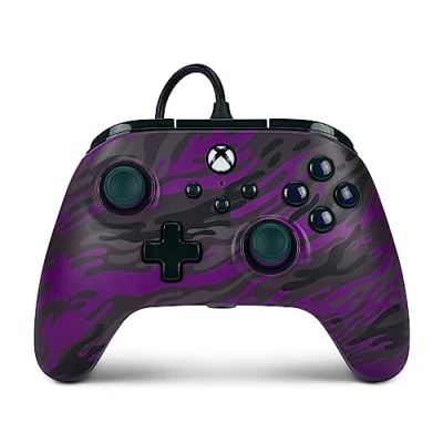 Image de Manette filaire PowerA Advantage pour Xbox Series XS Camouflage violet