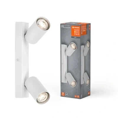 Image de LEDVANCE Spot LED Octagon, intensité variable, à 2 lampes, blanc