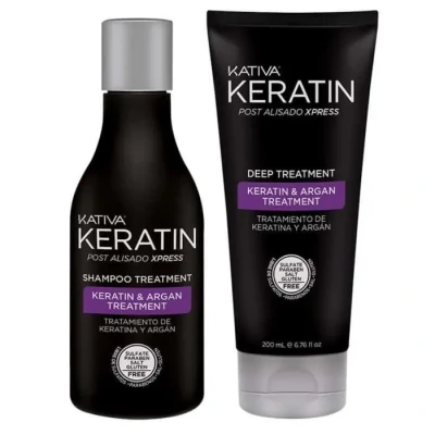 Image de Keratin Post Alisado Express Lote 2 Pz