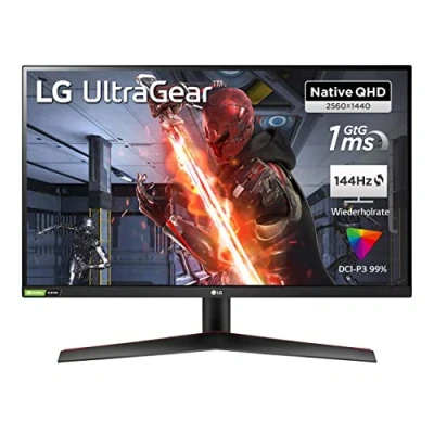 Image de LG 27GN800P B.BEU écran plat de PC 68,6 cm (27 ) 2560 x 1440 pixels Quad HD LED Noir, Rouge Neuf