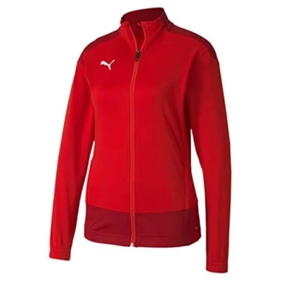 Image de Puma Teamgoal 23 Trainingsjacke Damen Veste de running, Femme, Taille: Small, Red/chilli pepper