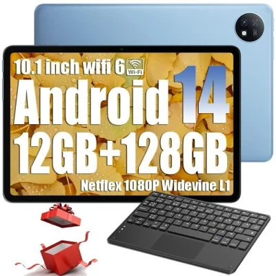 Image de Tablette Oscal Pad 7 tablet+keyboard bleu