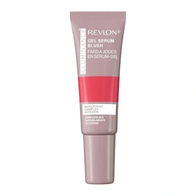 Image de Revlon Illuminance Gel Sérum Blush, Joue Visiblement Repulpée, Fini Lumineux et Hydratation Toute la Journée, 120 Striking Rose, 11 ml.