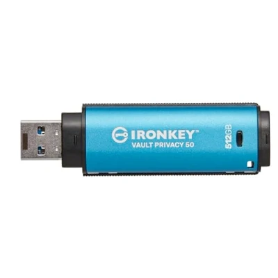 Image de Kingston Technology IronKey 512 Go Vault Privacy 50 chiffrée AES 256, FIPS 197 Neuf