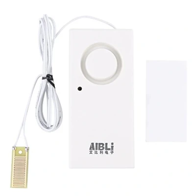 Image de Akozon Détecteurs Fuite d&#039;eau, Alarme Capteur De Niveau d&#039;eau 120DB Détection Fuites D&#039;Humidité Sonde