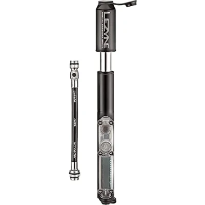 Image de LEZYNE Mini Pompe CNC Digital Pressure Drive Noir Brillant 120 psi 17 cm Taille Unique