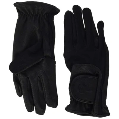 Image de Kerbl SummerTech Gants d&#039;Equitation pour Cheval Noir Taille XS
