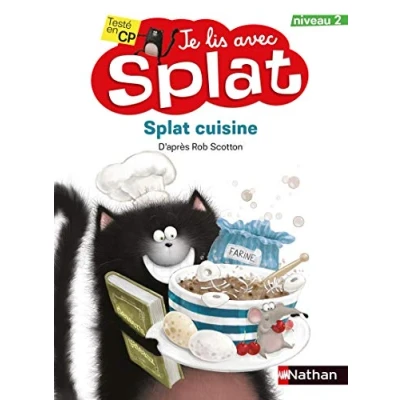 Image de Splat cuisine Je lis avec CP Niveau 2 Dès 6 ans (5) Livre d’occasion Bon
