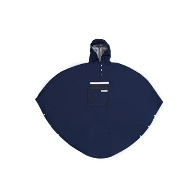 Image de The people&#039;s poncho Mixte 3.0 Poncho, Noir, Taille unique EU