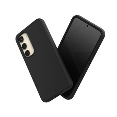 Image de RhinoShield Coque Compatible avec [Galaxy S23] SolidSuit Fine Technologie d&#039;absorption des Chocs et Finition Premium Matte Noir Classic