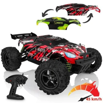 Image de OVERMAX x Monster 3.5 RC Voiture télécommandée 45 km/h Échelle 1:18 40 min Portée 100 m Entraînement 4