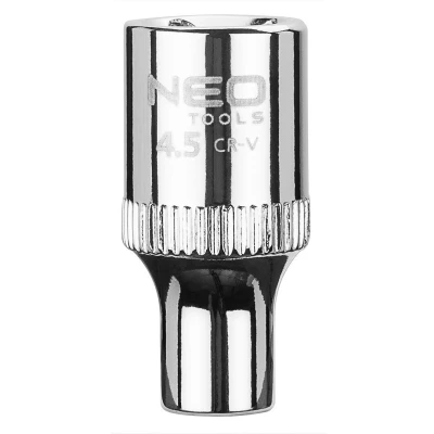 Image de NEO TOOLS Clé à douille 1/4pouce 3124 4.5 mm Acier chrome vanadium SuperLock 08 221