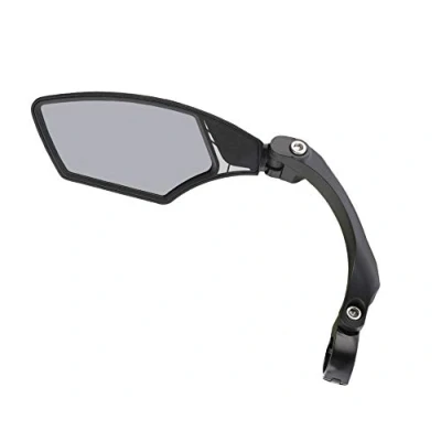 Image de MIRAGE Rétroviseur de vélo électrique avec verre légèrement teinté réglable pince Pivotant Taille S Noir