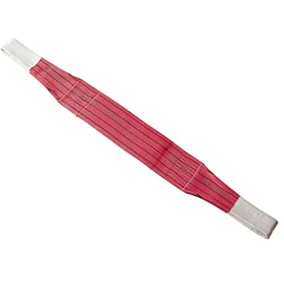 Image de PONSA. 5T 4 m Élingue plate rouge en polyester de haute résistance, 5000 kg résistance et longueur 030151004102