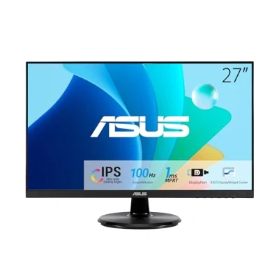 Image de ASUS VA27DQFR écran plat de PC 68,6 cm (27 ) 1920 x 1080 pixels Full HD LCD Noir Neuf